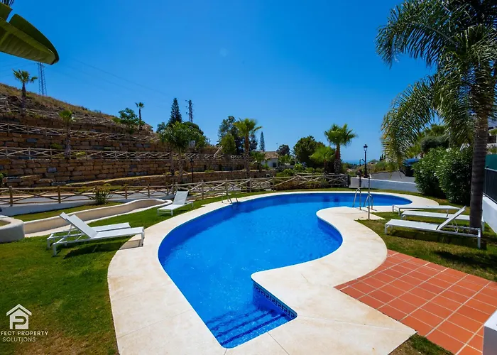Lägenhet Paraiso - Sea-views, 3 Bedrooms, 7 Pools Estepona